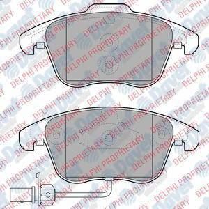 DELPHI LP2107 Fren Balatasi On (155mm) A4 A5 07-